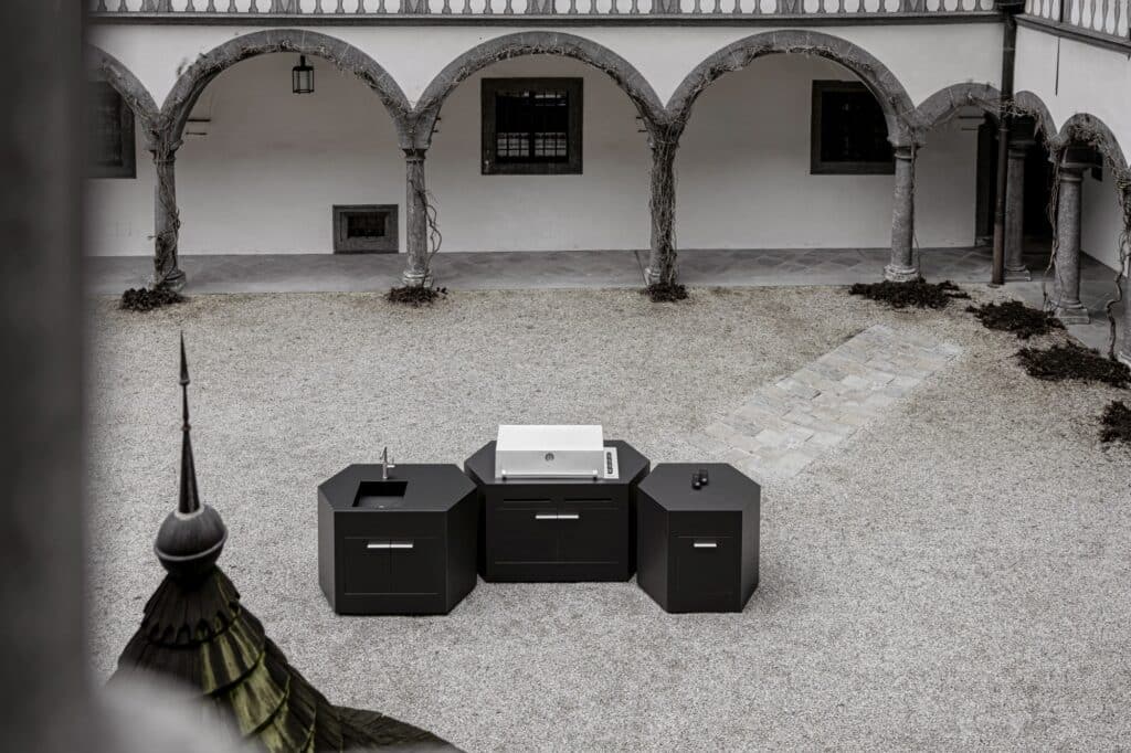 bee outdoor Outdoorküche Gesamtansicht