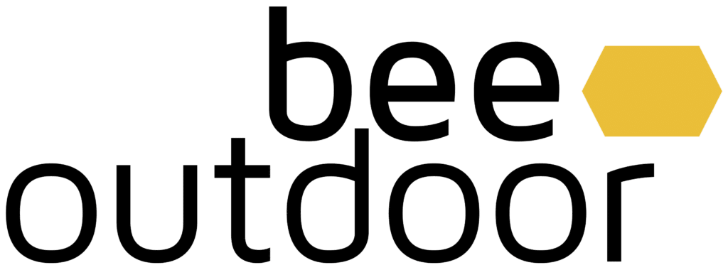 bee outdoor Logo freigestellt, transparent, modular