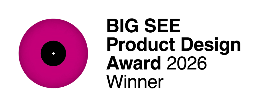 Freigestelltes Logo des BIG SEE Product Design Award 2026