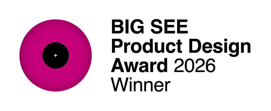 Freigestelltes Logo des BIG SEE Product Design Award 2026