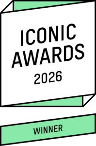 Freigestelltes Logo Iconic Awards 2026