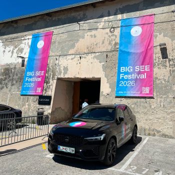 Eingang zum BIG SEE Festival 2026 in Portorož, Slowenien