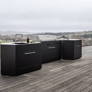 Ansicht einer modularen bee outdoor Outdoorküche