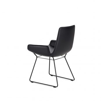 Freifrau | Amelie Kollektion Armchair Leder Drahtgestell | Lehner Raumkonzept