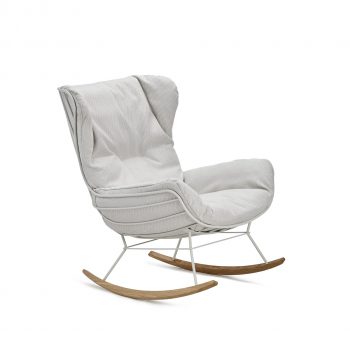 Freifrau | Outdoorkollektion Rocking Wingback Chair | Lehner Raumkonzept