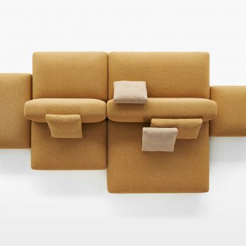 Sofa COSY ISLAND von oben, erhältlich bei Lehner Raumkonzept