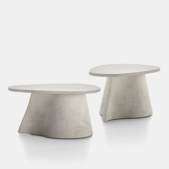 Beistelltische FOSSIL LOW TABLE von mdf italia, erhältlich bei Lehner Raumkonzept